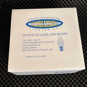 Novelty Christmas Light Bulbs